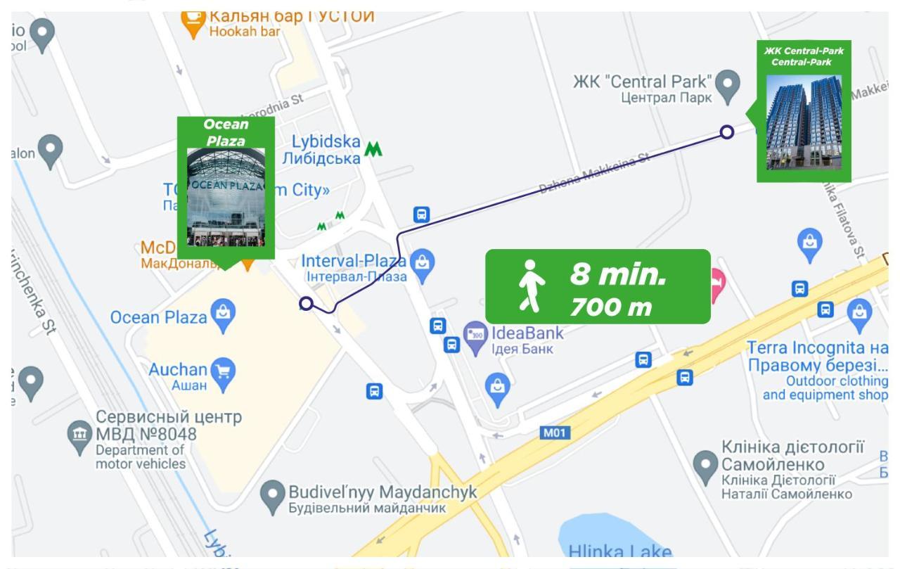 Petrovdom Apartaments 8-188 In Rc Central Park, 7 John Mccain Street Киев Екстериор снимка